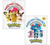 Pokémon Crochet By Sabrina Somers & Pokémon Crochet Vol 2 By Lee Sartori 2 Books Collection Set