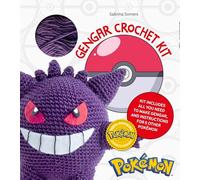 PokéMon Crochet Gengar Kit: Includes Materials to Make Gengar and Instructions for 5 Other PokéMon