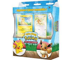 Pokémon: Decks Let’s Play Pikachu et Évoli du JCC Pokémon du JCC Pokémon (2 Decks prêts à l’Emploi de 60 Cartes avec Accessoires)