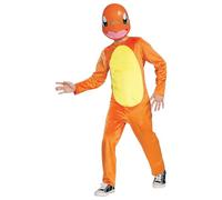 Pokémon – Déguisement Salamèche Orange 137–149 cm (10–12 ans) – Licence Pokémon, queue & masque