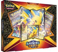 Pokémon - Destinées Radieuses : Boite Pikachu V - Jeu de Cartes - à partir de 6 Ans - 2 Joueurs - 10 Minutes de Temps de Jeu ou Plus