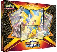 Asmodee Coffret 4 Boosters Cartes Pokémon Destinées Radieuses - Pikachu V