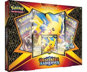 Pokémon Destinées radieuses EB04.5 - Coffret Collection Pikachu-V | Cartes à jouer et à collectionner | Modèle aléatoire
