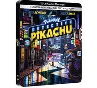 Pokémon - Détective Pikachu - Ultimate Edition - 4k Ultra Hd + Blu-Ray 3d + Blu-Ray - Boîtier Steelbook® Limité