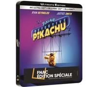 Pokémon Détective Pikachu Steelbook Edition Spéciale Fnac Blu-ray 4K Ultra HD E