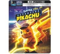 Pokémon Detective Pikachu (Steelbook) [Ultra Hd] With Blu-Ray, Steelbook, 4k Mastering, Digital Copy