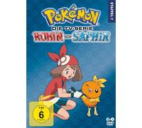 POKEMON-DIE TV-SERIE:RUBIN UND SAPHIR-STAFFEL 7 - 6 DVD NEUF