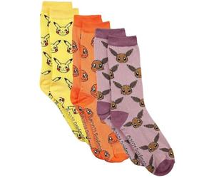 Pokemon Difuzed Socks 3-Pack Three Icons 39-42 Footwear