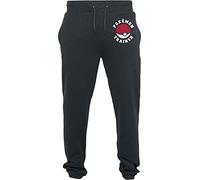 Pokémon Dresseur Homme Bas de survêtement Noir 65% Coton, 35% Polyester Confortable