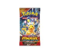 Pokemon Ecarlate et Violet EV08 Étincelles Déferlantes - Un Booster De 10 Cartes A Collectionner Française + 1 Carte tigre