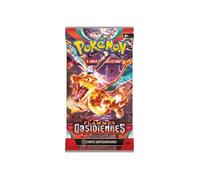 Pokemon Ecarlate et Violet : Flammes Obsidiennes EV03 - Un Booster De 10 Cartes A Collectionner Française + 1 Carte tigre