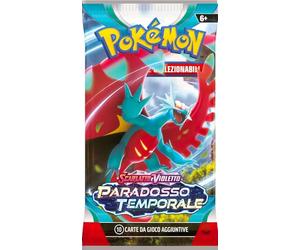Pokémon Écarlate et Violet Paradoxe Temporaire Sachet de 10 cartes Artwork Random (IT)