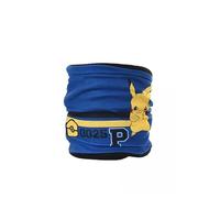 Pokémon Écharpe Pikachu pour enfant garçon | Écharpe bouclette polaire chaude | Douce écharpe d'hiver avec Pikachu | Cache-cou pour l'école et loisirs, bleu, taille unique