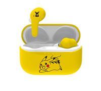 Pokemon Écouteurs TWS sans Fil Bluetooth 5.3 avec Étui Design Pikachu Jaune