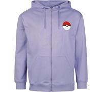 Pokémon Ectoplasma Homme Sweat-Shirt zippé à Capuche Lilas S