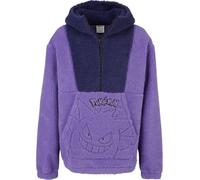 Pokémon Ectoplasma - Polaire Homme Sweat-Shirt zippé à Capuche Lilas S