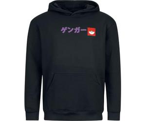 Pokémon Ectoplasma - Sweat à Capuche Homme Sweat-Shirt à Capuche Noir L