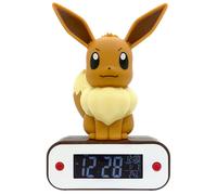 Pokemon Eevee Figurine Lampe Réveil Bureau Lumière Lamp W / Alarm Clock Teknofun