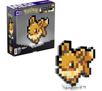 Pokemon Eevee Pixels Art. Playset Briques Mega Construx 323 Pièces HTH78