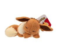 Pokémon Eevee Sleeping Plush - Peluche Premium de 12,7 cm, Multicolore