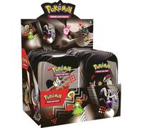 Pokemon Einhall Lot de 8 mini boîtes de présentation, flashs noirs et flammes blanches, avec toploader