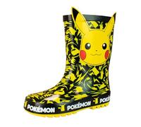 Pokémon Enfant Bottes en Caoutchouc Pikachu Jaune Taille EU 36 (Taille UK 3)