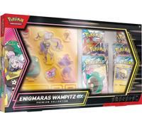 Pokémon Jeu de Cartes à Collectionner : Collection Premium Enigmaras Wampitz-ex (1 Carte Promo holographique Plein écran, 6 boosters et Support en Plastique)