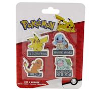 Pokémon Set de papeterie, gommes et fournitures scolaires multicolore – produit officiel