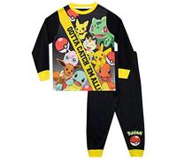 Pokémon - Ensemble De Pyjamas - Garçon - Noir - 6-7 Ans