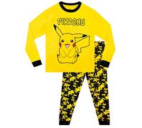Pokemon - Ensemble De Pyjamas Garçon - Pikachu - Jaune/Noir - 10 - 11 Ans