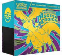 Pokémon: Ensemble Entraîneur Hors Classe de l'expansion Mégaévolution - Ascension héroïque du JCC Pokémon (Une Carte Pleine Figure, Neuf enveloppes d'expansion et Accessoires Premium)