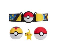 Pokémon - Ensemble Pour Ceinture Clip'n'go Poké Ball, Niveau Ball & Pikachu