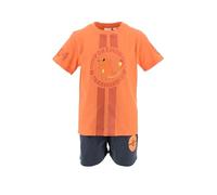 Pokémon, Ensemble T Shirt + Short Garçon (Orange,10 Ans)