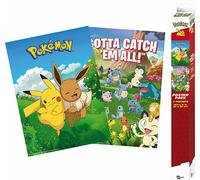Pokémon - Environnements - Lot de 2 posters