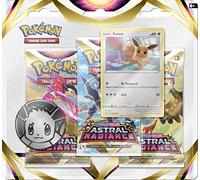 Pokémon Épée et Bouclier - Carte Promo Astral Radiance Eevee Foil Lot de 3