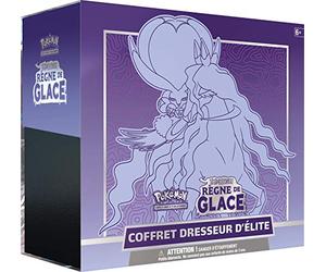 Pokémon Epée et Bouclier-Règne de Glace (EB06) -Coffret Dresseur d'Élite-Jeu de Cartes à Collectionner-Modèle aléatoire, POKELIEB06