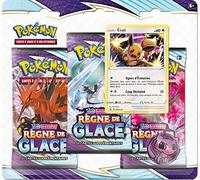 Pokémon Épée et Bouclier : Règne de Glace EB06 - Pack 3 boosters + 1 carte + 1 jeton | À partir de 6 ans | Modèle aléatoire