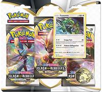 Pokemon Epée et Bouclier-Série 2 (EB02) : Pack 3 boosters, 3PACK01EB02