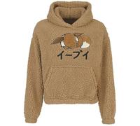Pokémon Évoli Femme Sweat-Shirt à Capuche Marron M 100% Polyester Regular/Coupe Standard