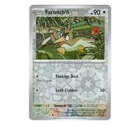 Pokemon - Farfetch'd 083/165 - Pokemon 151 - Film inversé - Carte unique