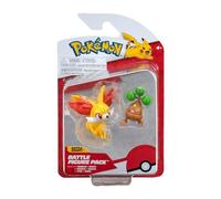 POKEMON FENNEQUINE ET BONSLY Figure DE Battle