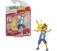 POKEMON - Figurine à fonction Pikachu et Sacha - W18 - 12 cm multicouleur G