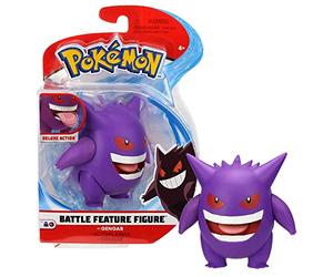 Pokémon Figurine Ectoplasma Gengar | Nouvelle Vague 2020 | 11,5 CM | Détails Authentiques Et des Mécanismes Dynamiques Uniques