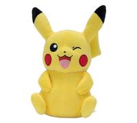 Pokémon - Figurine En Peluche Pikachu Qui Fait Un Clin D'Œil 30 Cm