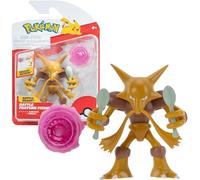 Figurine Pokémon - JAZWARES - Battle Feature Alakazam 11 cm
