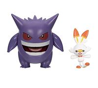 Pokémon Figurine Jouet 2-Pack Gengar & Scorbunny Figurine 5-10 cm - Nouveau Officielle Jouet 2024