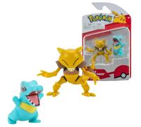Pokémon Figurine Jouet 5-8 cm Abra & Totodile - Figurines Pack - Nouvelle Vague 2022 - sous Licence Officielle Jouet