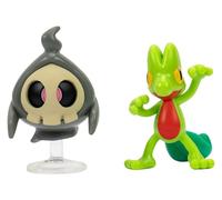 Bandai - Pokémon Battle Figure Pack - Ensemble 2pcs Figurines 5 cm - Personnage Skelénox + Arcko