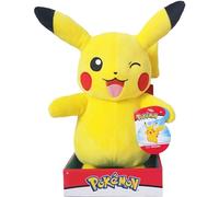 Pokémon - Figurines & Peluches - Peluches - Peluche Pokemon Pikachu Clin d'oeil 30 cm