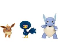 Pokémon figurky - Eevee, Murkrow, Wartortle